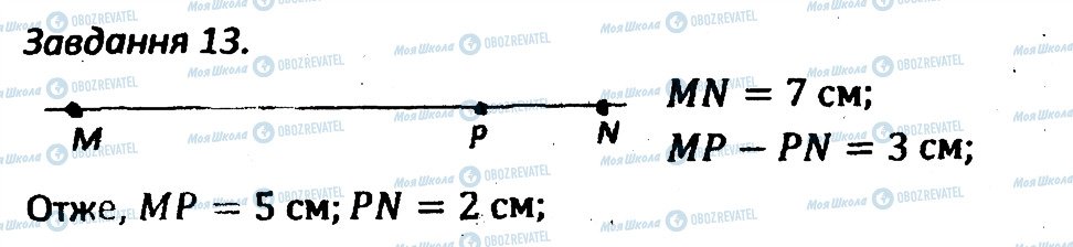 ГДЗ Геометрія 7 клас сторінка 13