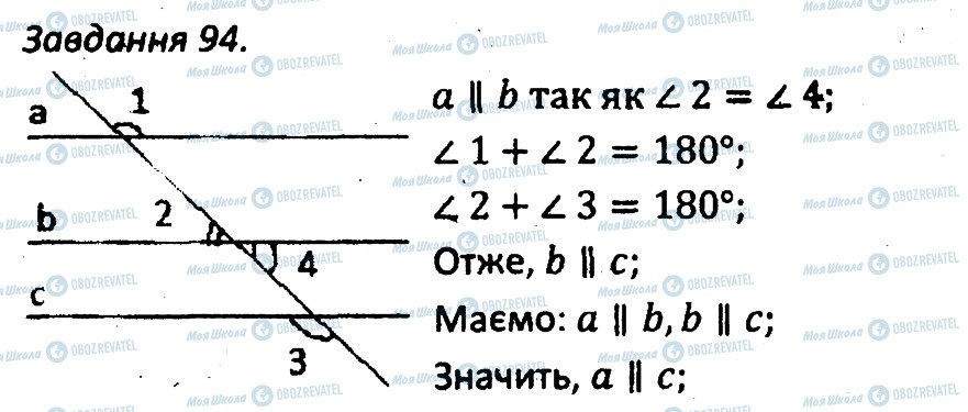 ГДЗ Геометрия 7 класс страница 94