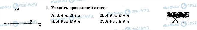 ГДЗ Геометрія 7 клас сторінка 1