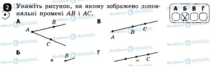 ГДЗ Геометрія 7 клас сторінка 2