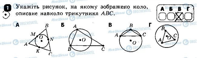 ГДЗ Геометрія 7 клас сторінка 1