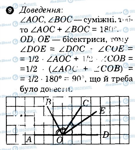 ГДЗ Геометрія 7 клас сторінка 9