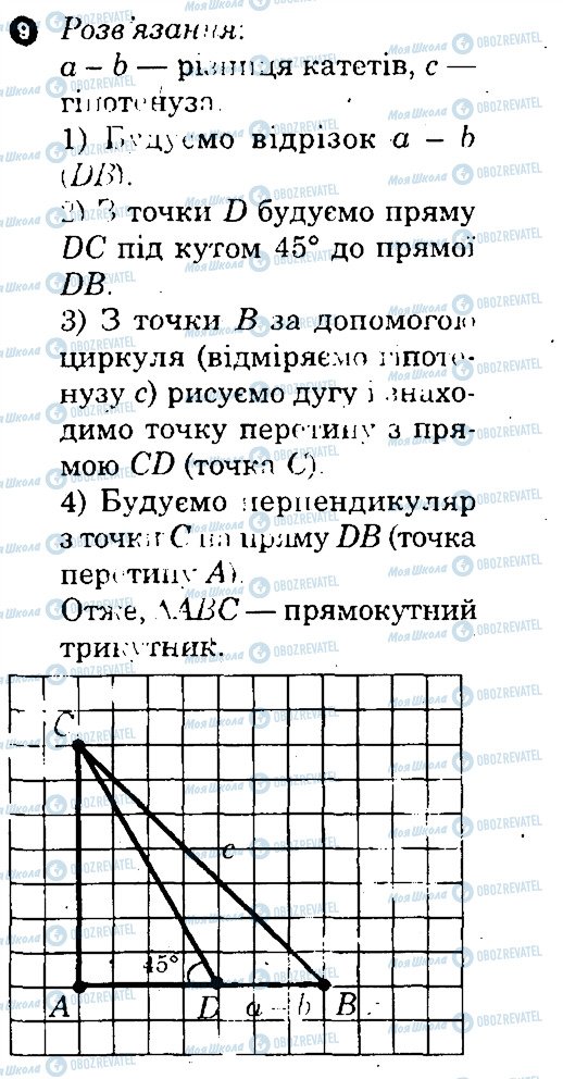 ГДЗ Геометрія 7 клас сторінка 9