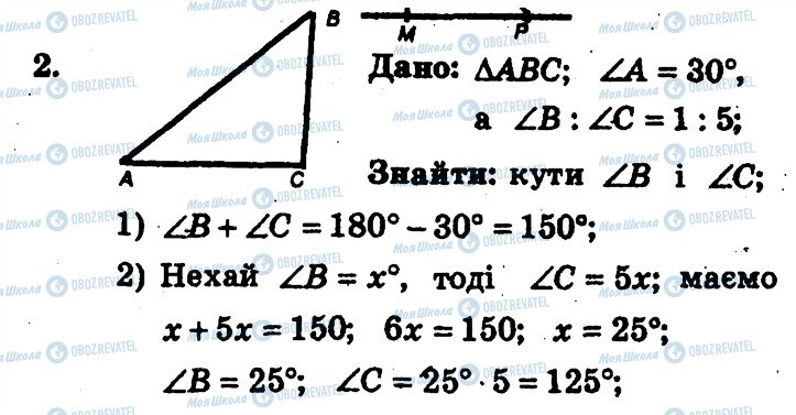 ГДЗ Геометрія 7 клас сторінка 2