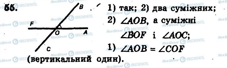 ГДЗ Геометрия 7 класс страница 55