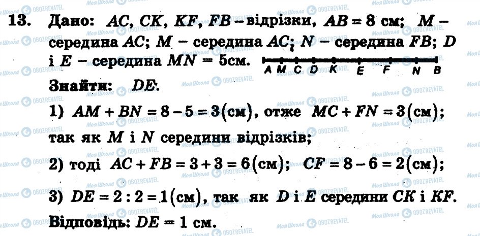 ГДЗ Геометрия 7 класс страница 13