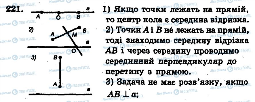 ГДЗ Геометрия 7 класс страница 221