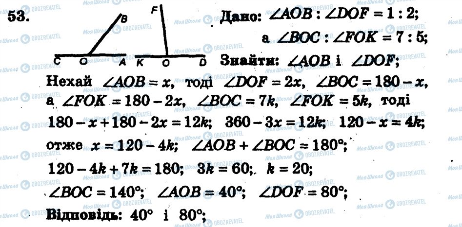 ГДЗ Геометрия 7 класс страница 53