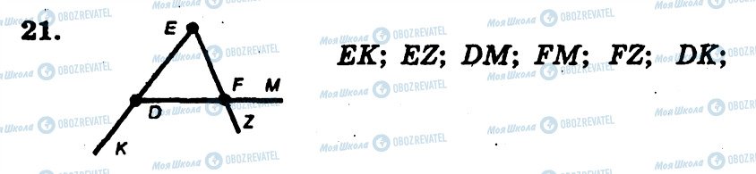 ГДЗ Геометрия 7 класс страница 21