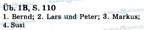 ГДЗ Немецкий язык 7 класс страница ст110впр1