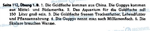 ГДЗ Немецкий язык 7 класс страница ст112впр1