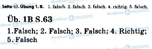 ГДЗ Немецкий язык 7 класс страница ст63впр1