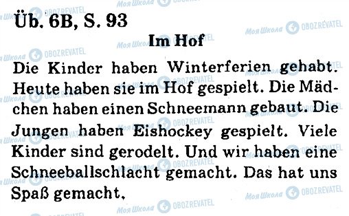 ГДЗ Немецкий язык 7 класс страница ст93впр6
