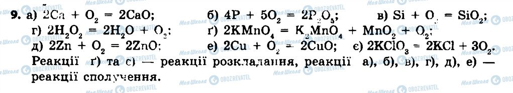 ГДЗ Химия 7 класс страница 9