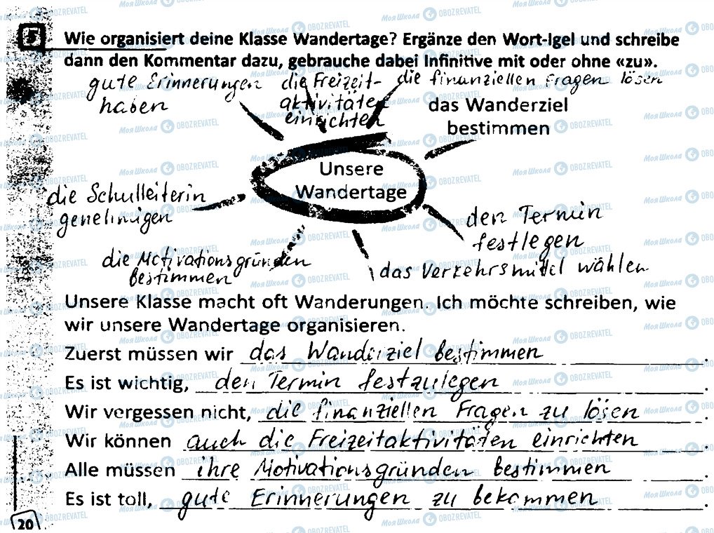 ГДЗ Немецкий язык 7 класс страница 5