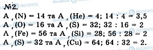 ГДЗ Хімія 7 клас сторінка 2