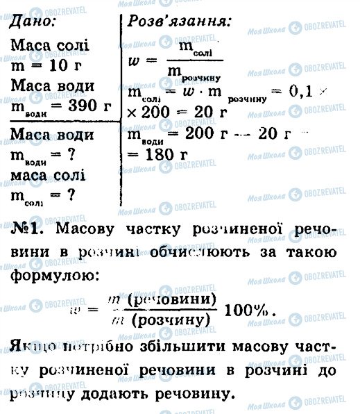 ГДЗ Химия 7 класс страница 1