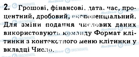 ГДЗ Інформатика 7 клас сторінка 2