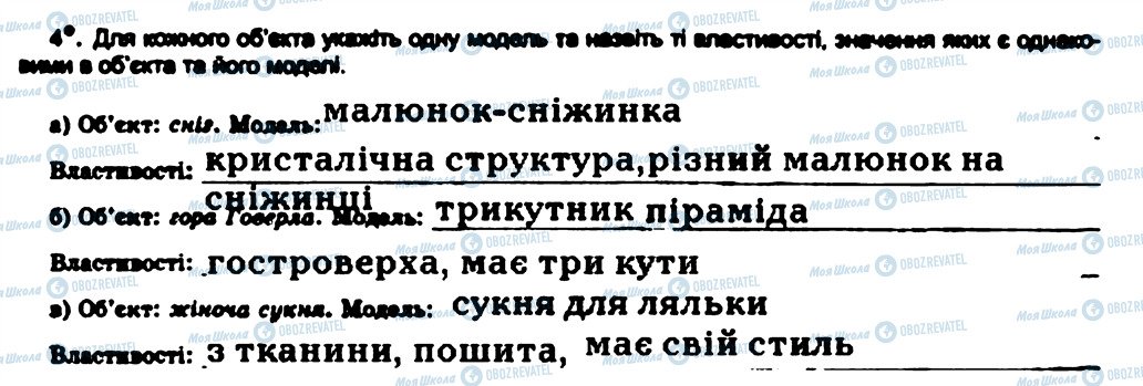 ГДЗ Інформатика 7 клас сторінка 4