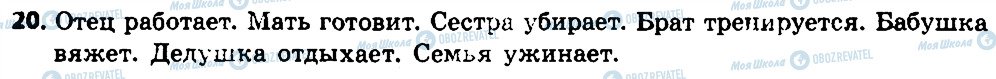 ГДЗ Російська мова 7 клас сторінка 20