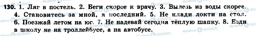 ГДЗ Російська мова 7 клас сторінка 130