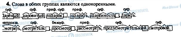 ГДЗ Російська мова 7 клас сторінка 4