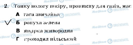 ГДЗ Біологія 7 клас сторінка 2