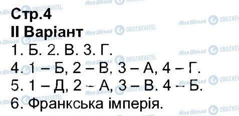 ГДЗ Всесвітня історія 7 клас сторінка 4