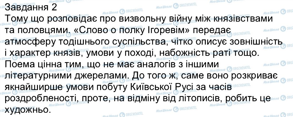 ГДЗ Історія України 7 клас сторінка 2