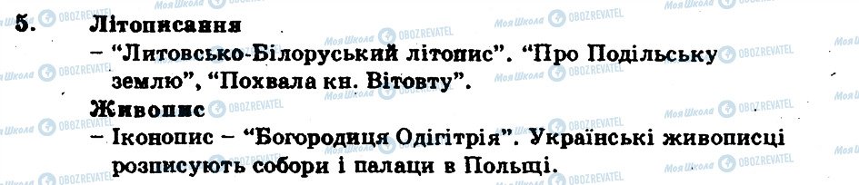 ГДЗ История Украины 7 класс страница 5