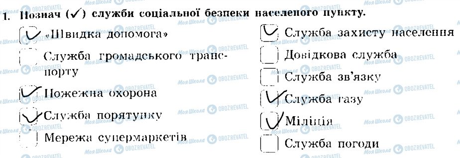 ГДЗ Основи здоров'я 7 клас сторінка 1