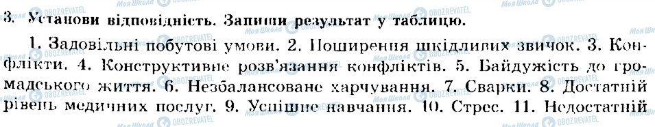 ГДЗ Основи здоров'я 7 клас сторінка 3