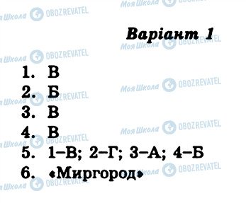 ГДЗ Зарубіжна література 7 клас сторінка СР6