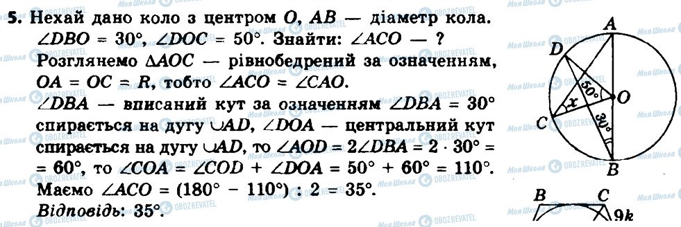 ГДЗ Геометрія 8 клас сторінка 5