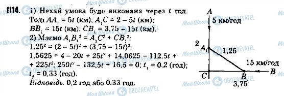 ГДЗ Алгебра 8 класс страница 1114