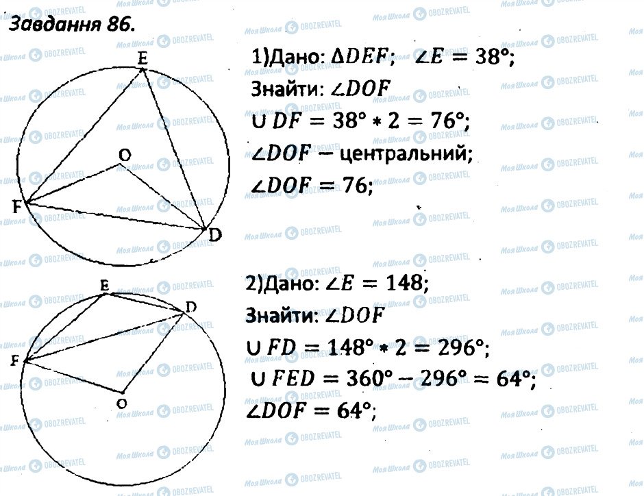 ГДЗ Геометрия 8 класс страница 86