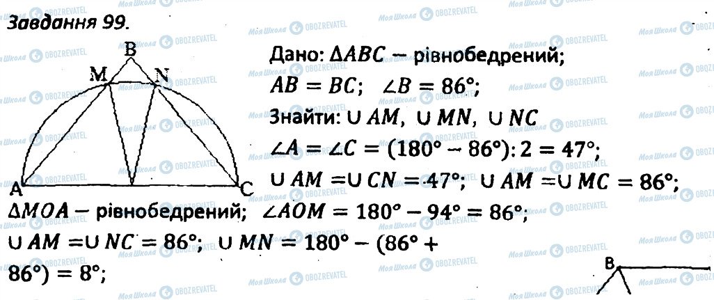 ГДЗ Геометрия 8 класс страница 99