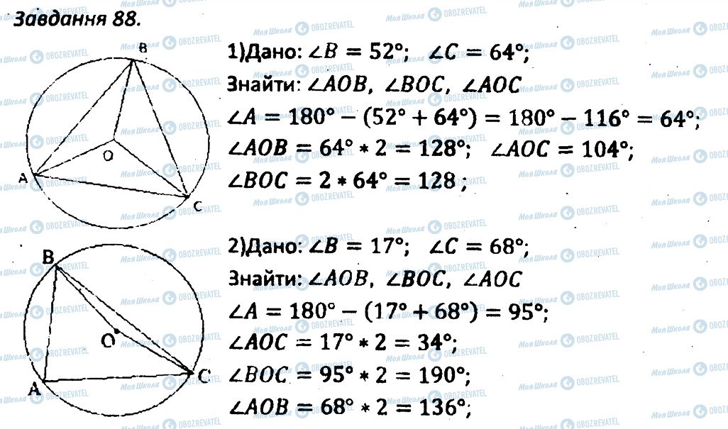ГДЗ Геометрия 8 класс страница 88