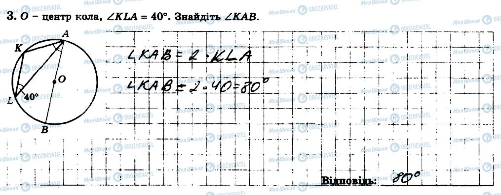 ГДЗ Геометрія 8 клас сторінка 3