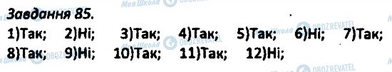 ГДЗ Алгебра 8 клас сторінка 85