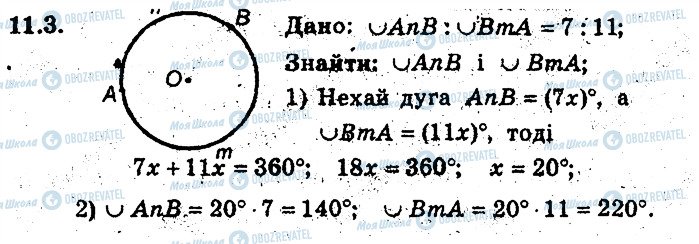 ГДЗ Геометрія 8 клас сторінка 3