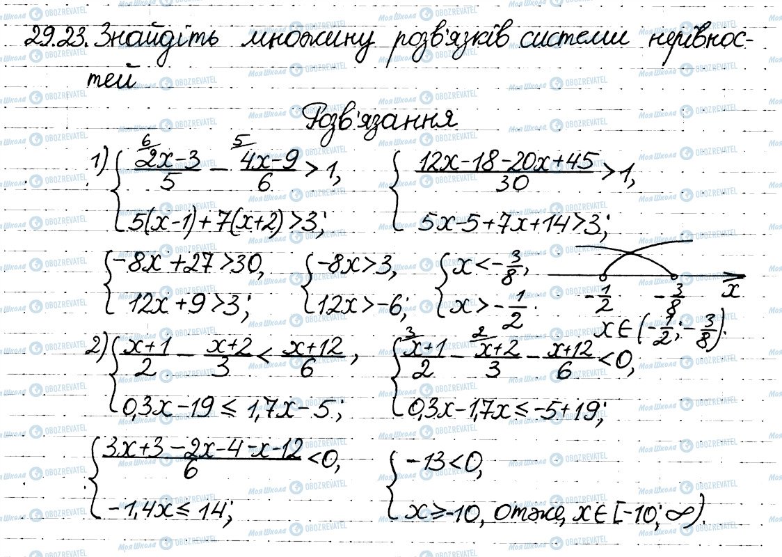 ГДЗ Алгебра 8 клас сторінка 23