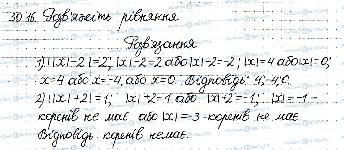 ГДЗ Алгебра 8 клас сторінка 16