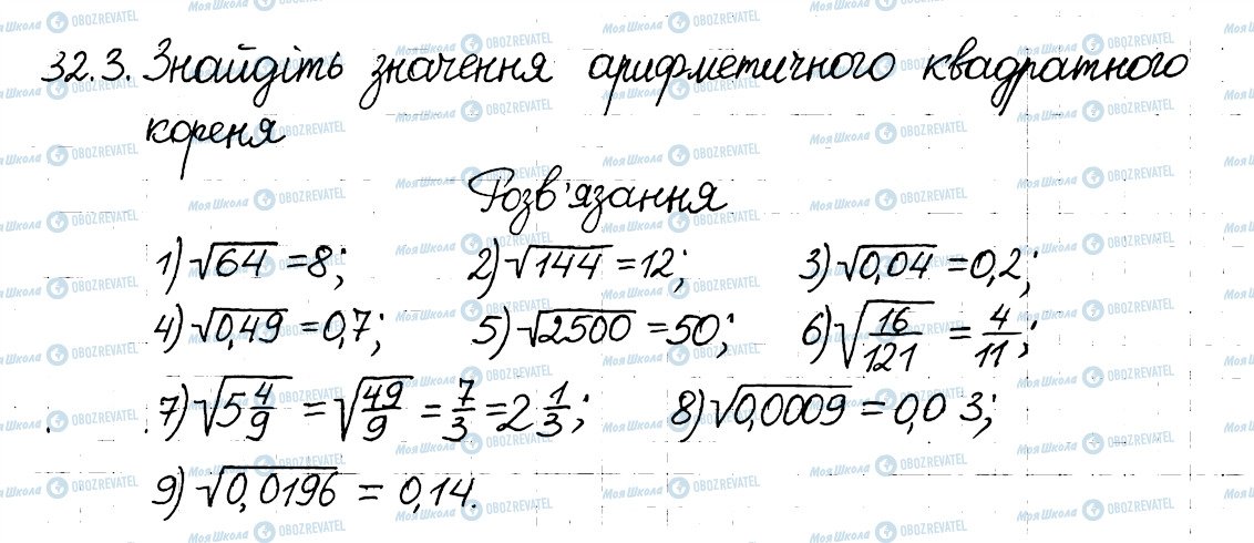 ГДЗ Алгебра 8 класс страница 3