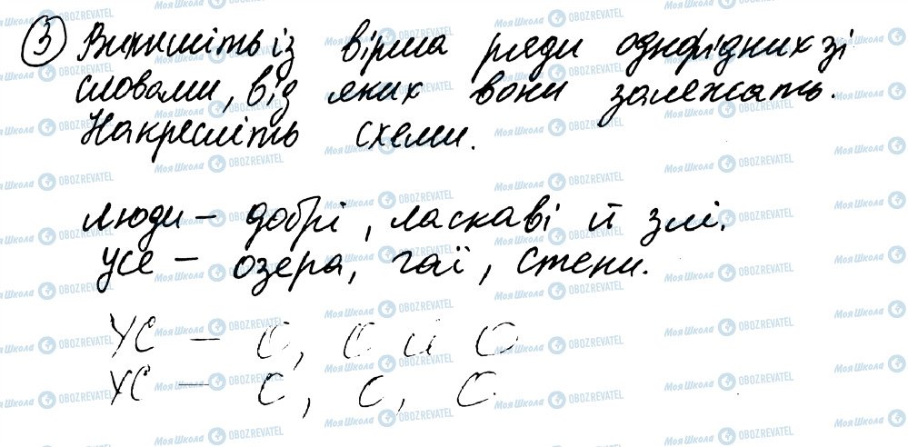 ГДЗ Українська мова 8 клас сторінка 3