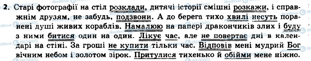 ГДЗ Укр мова 8 класс страница 2