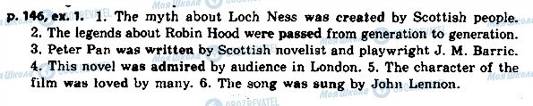 ГДЗ Англійська мова 8 клас сторінка p.146ex.1