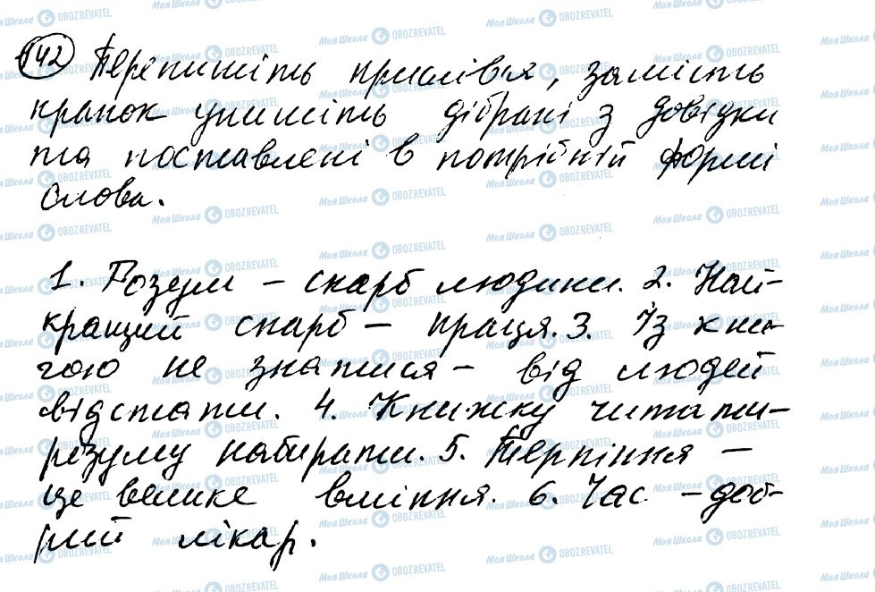 ГДЗ Українська мова 8 клас сторінка 142