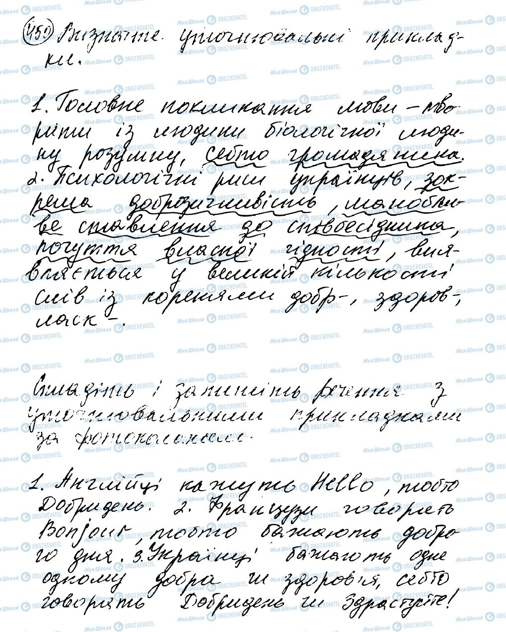 ГДЗ Українська мова 8 клас сторінка 450