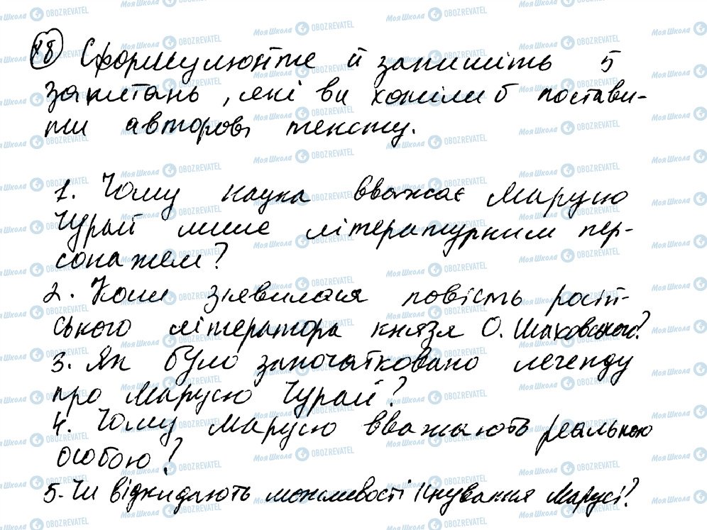 ГДЗ Українська мова 8 клас сторінка 88